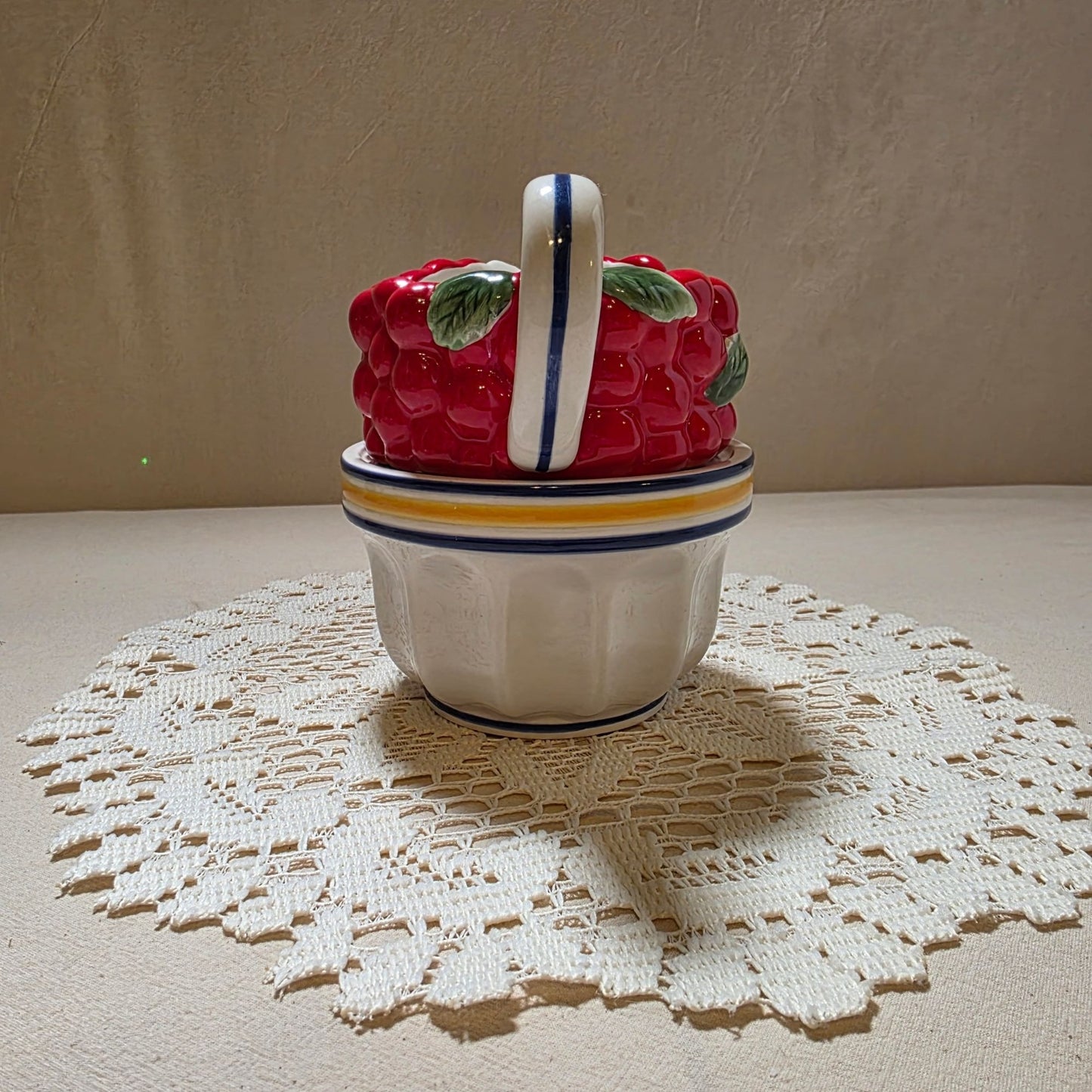 Life is Just a Bowl of Cherries Dept. 56 Sugar & Creamer
