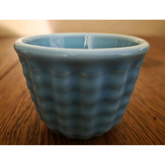 Vintage Franciscan Gladding "Cocinero" Glacial Blue Custard Cup Ramakin 1930