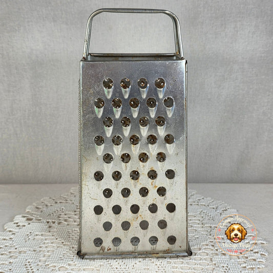 Vintage Bromwell Box Cheese Grater Tin Kitchen Utensil Farmhouse Decor