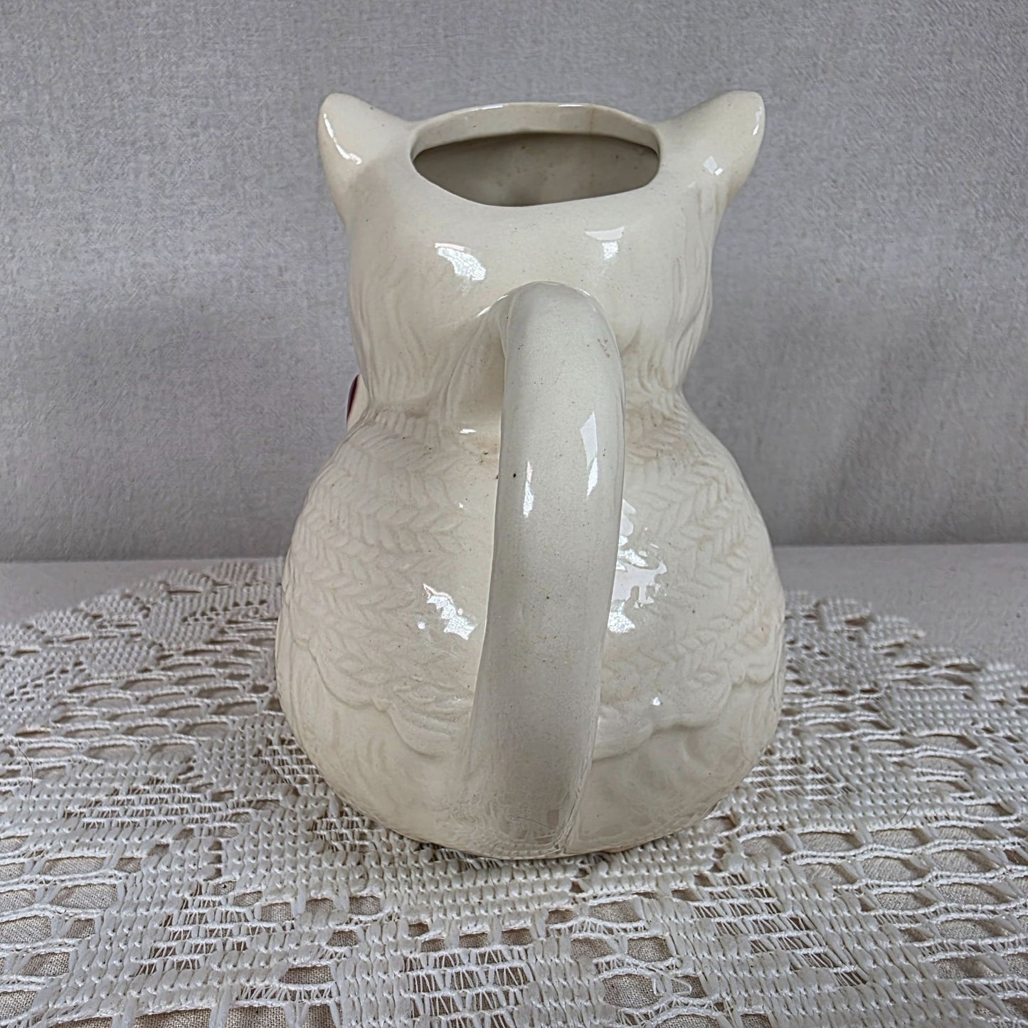 Vintage Shawnee Puss N Boots Cat Creamer - Ceramic - 4.5" Tall - USA Made